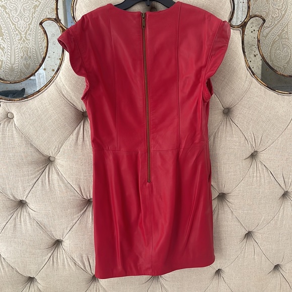 Rachel Zoe ‘Antonia’ Leather Dress - Picture 11 of 12